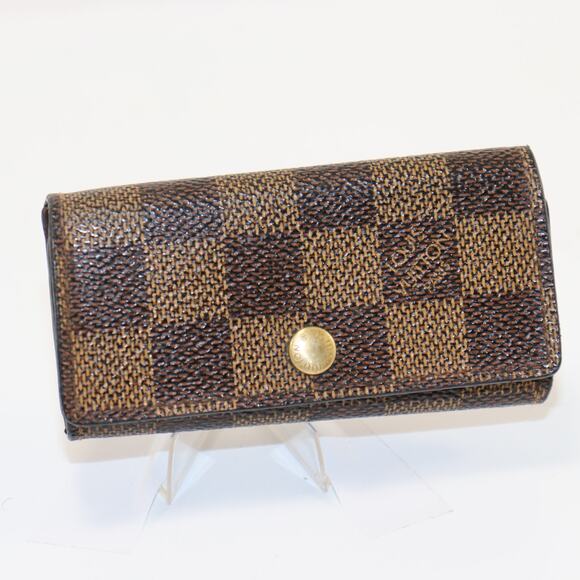 Louis Vuitton Damier Ebene 4 Key Holder - Picture 1 of 7